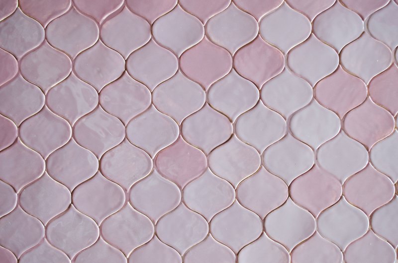 Керамическая мозаика чешуя