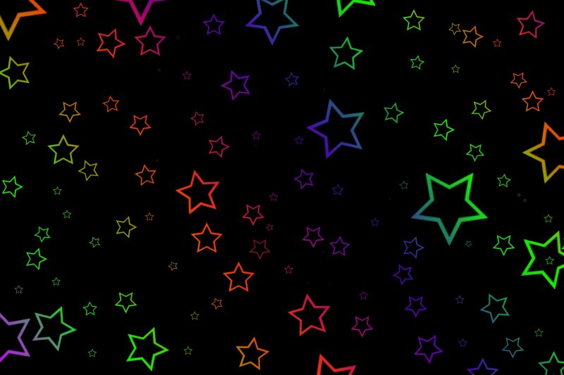 Звезды на темном фоне