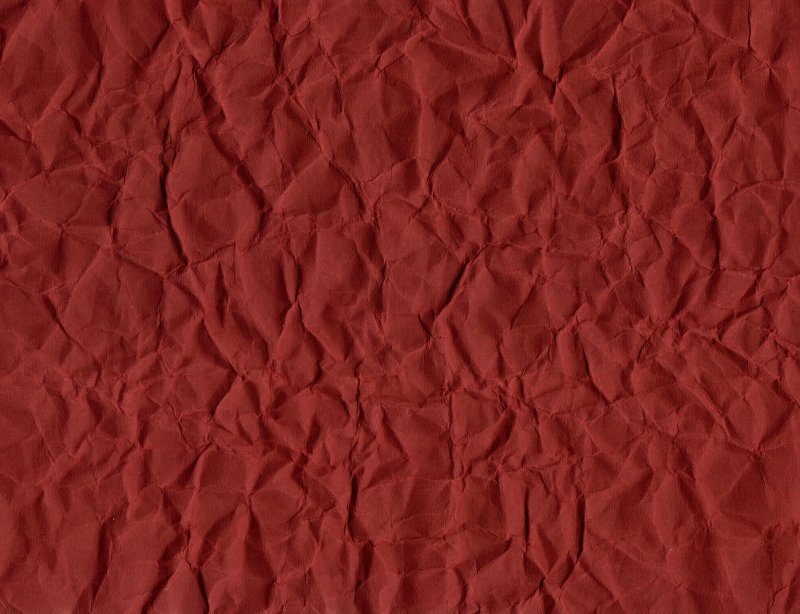 Красная мятая бумага