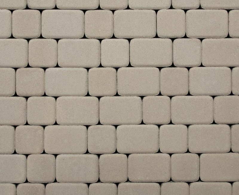 Тротуарная плитка Классико белая