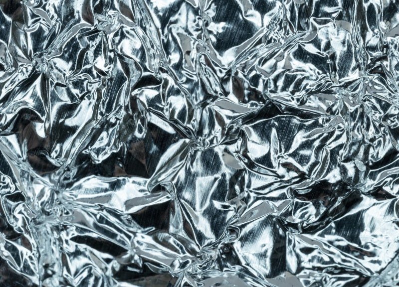 Мятая фольга