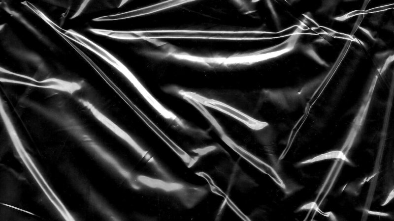 Мятая пленка