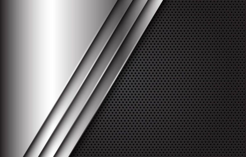 Фон темный металл