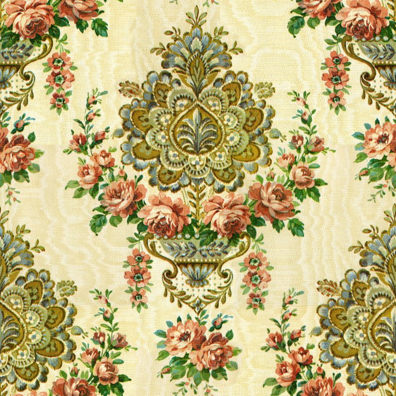 Гобелены рококо Барокко орнамент
