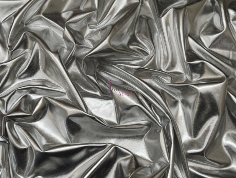 Серебристая плащевка