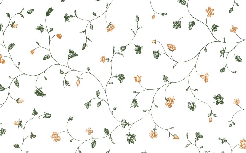 Бесшовный узор цветы