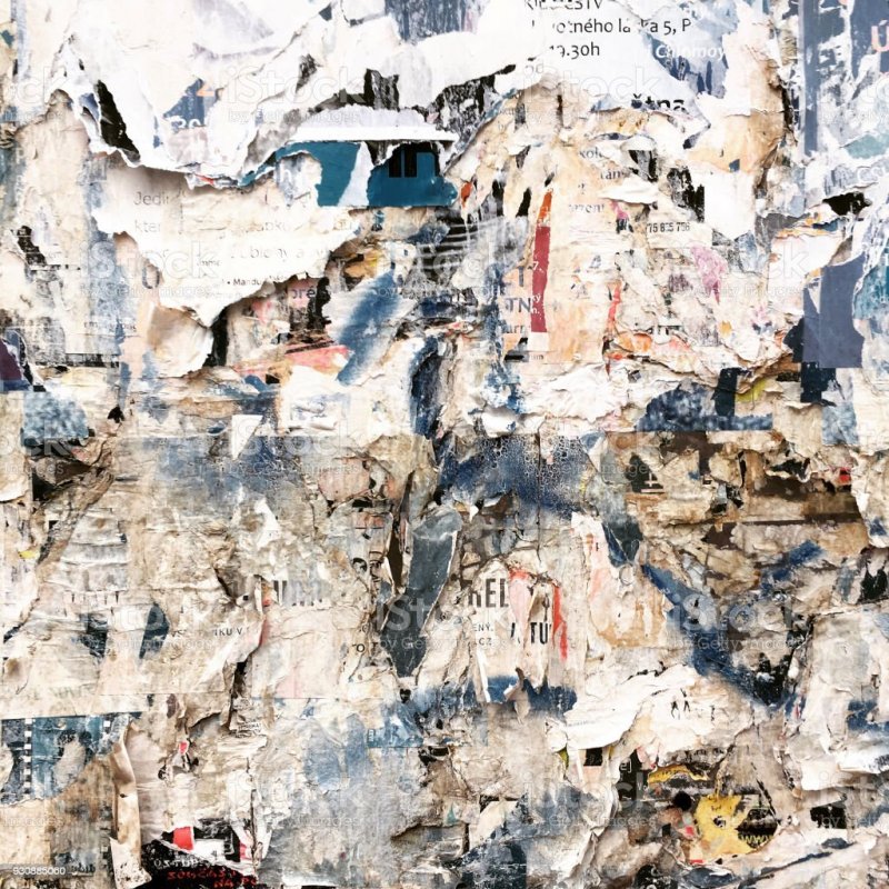 Фактура журнальной бумаги