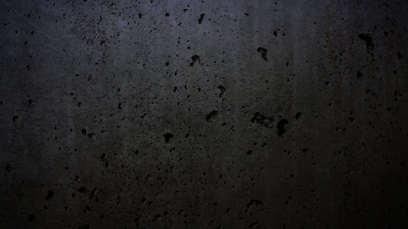 Черная бетонная стена