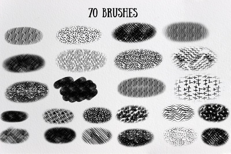 Кисть прокриэйт чешуя