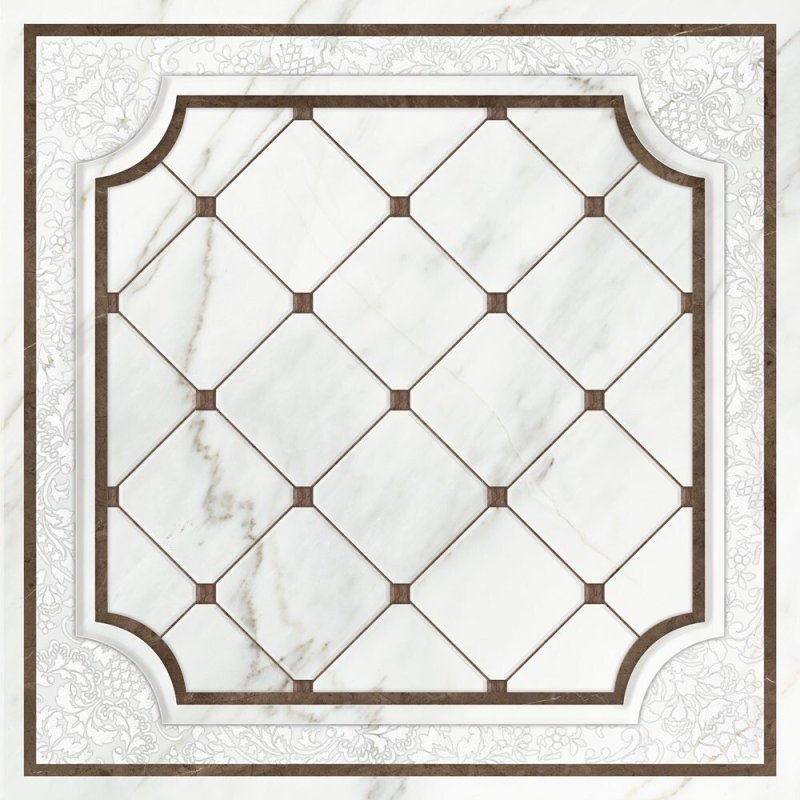 Cersanit Capella белый 42х42