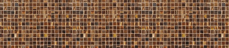 Мозаика коричневая с золотом
