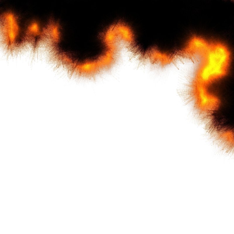 Эффект огня