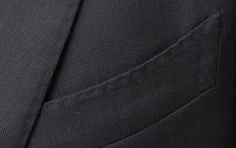 Ткань для черного пиджака