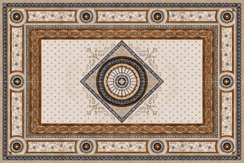 Половая плитка с орнаментом