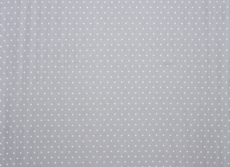 Ткань серая в мелкий горошек
