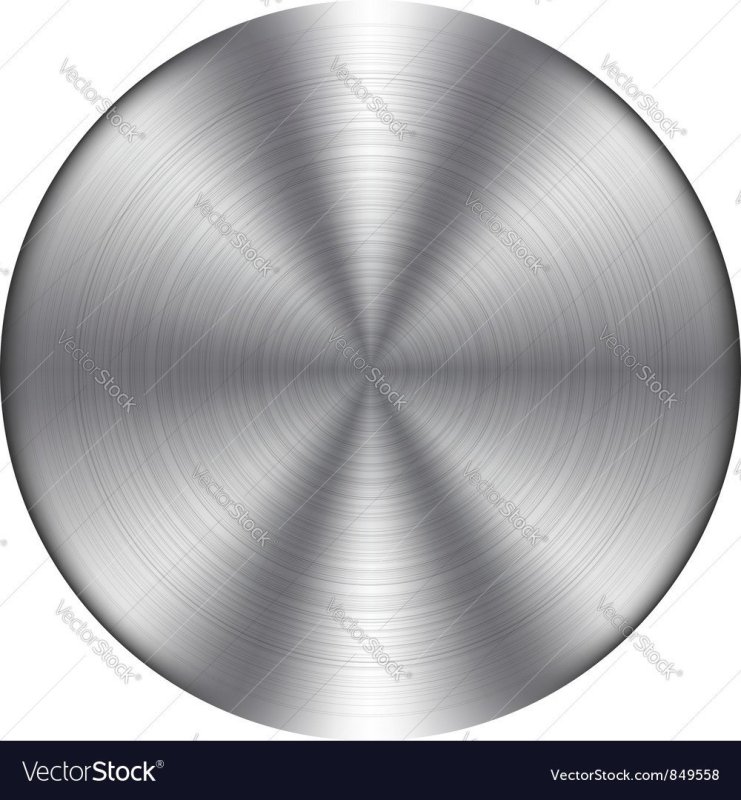 Металлический круг полировка