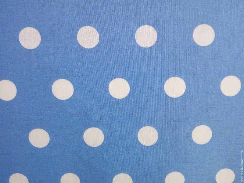 Ткань в горошек