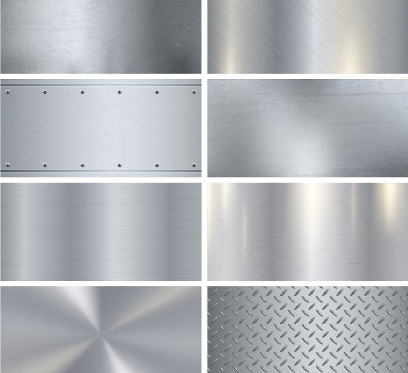 Текстура металлической нержавейки