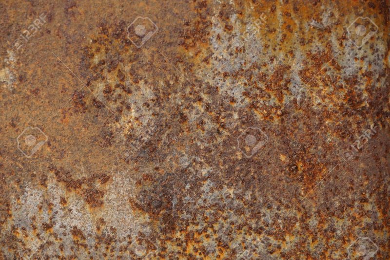 Ржавый металлический