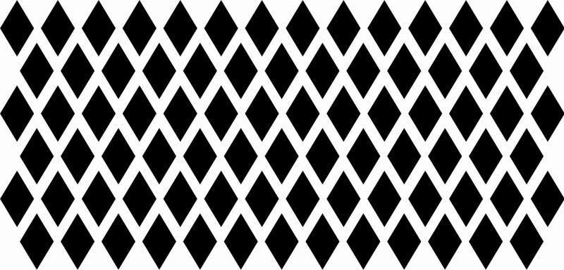 Ромбовидный узор