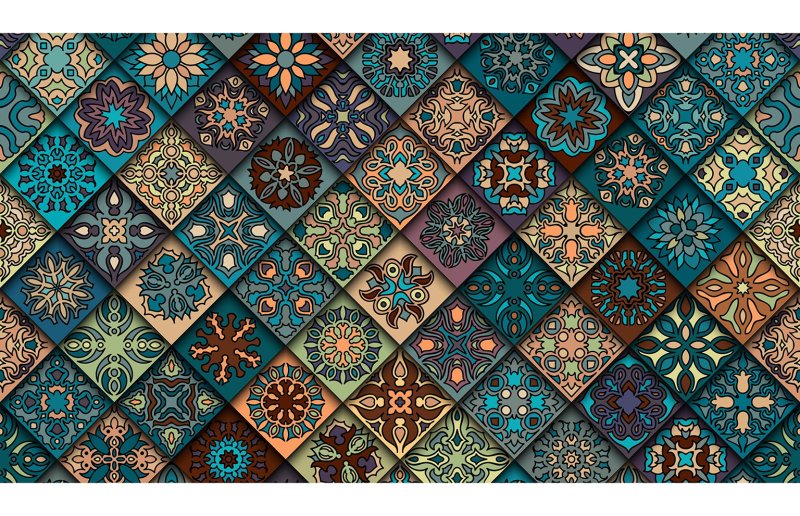 Марокканская плитка паттерн
