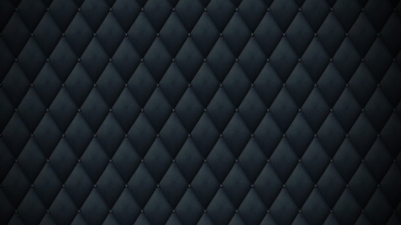 Каретная стяжка черная кожа