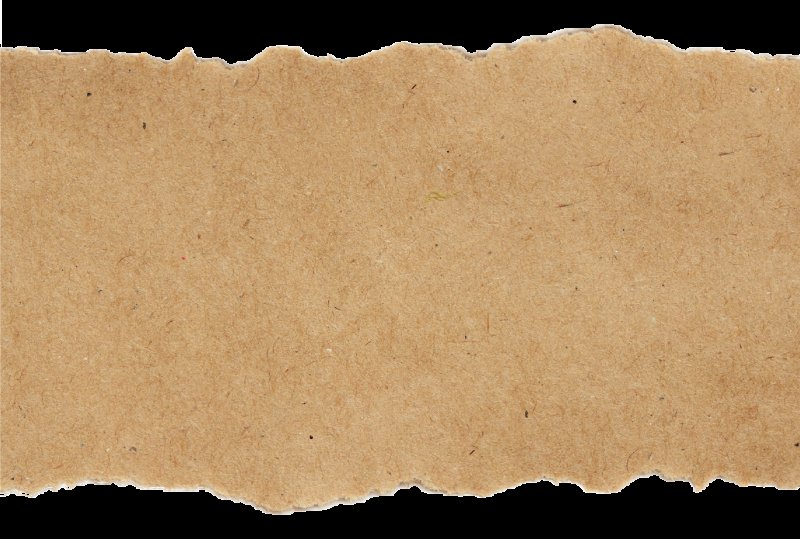 Рваный край бумаги