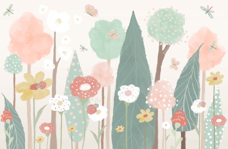 Обои для детской текстура