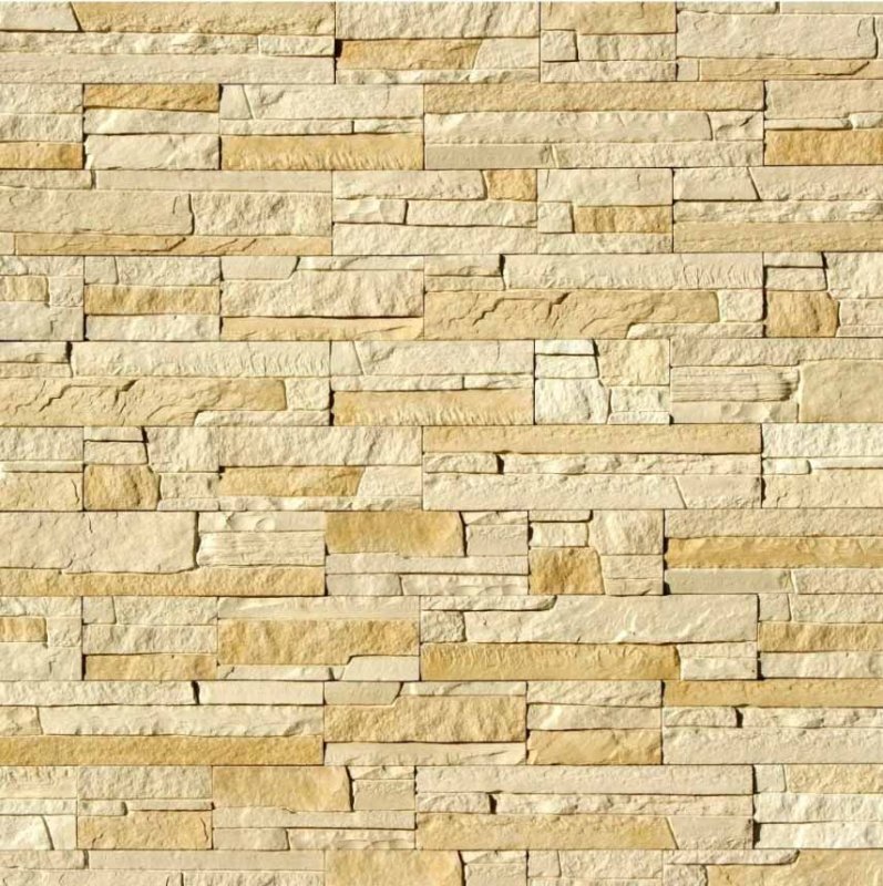 Гипсовая плитка Monte Alba Каскад Рейндж бежевый