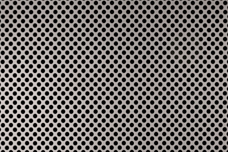 Перфорированный металл текстура