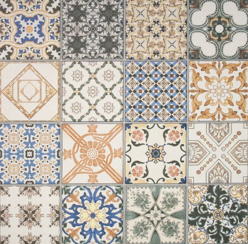 Плитка пэчворк