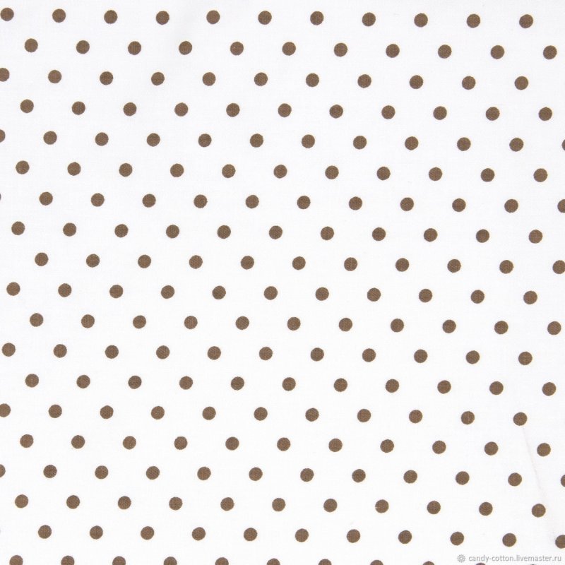 Ткань в мелкий горошек