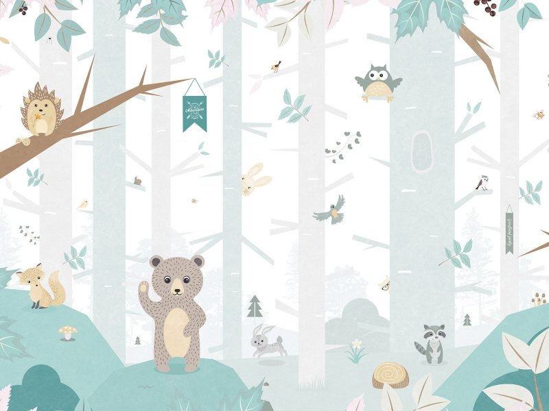 Детские обои для стен