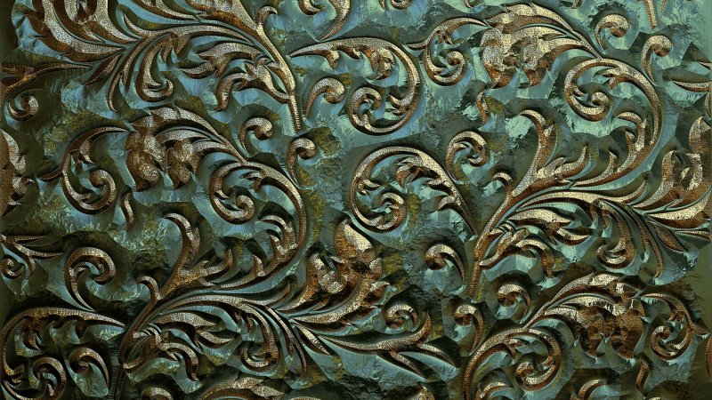 Металлические узоры