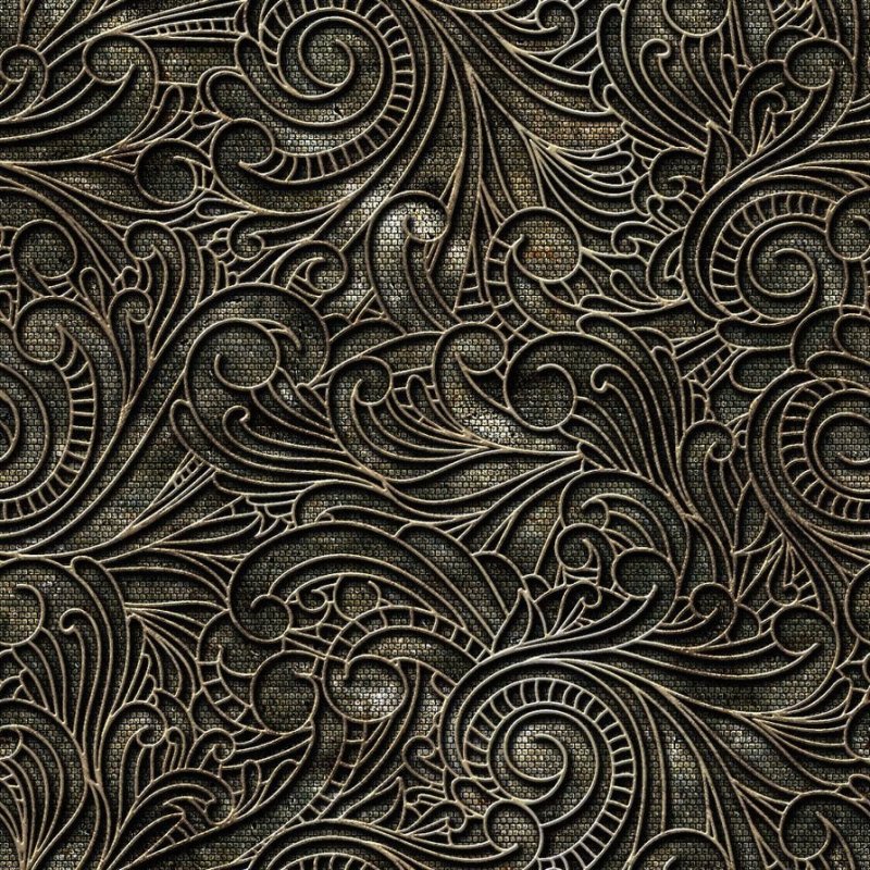 Узоры на металле