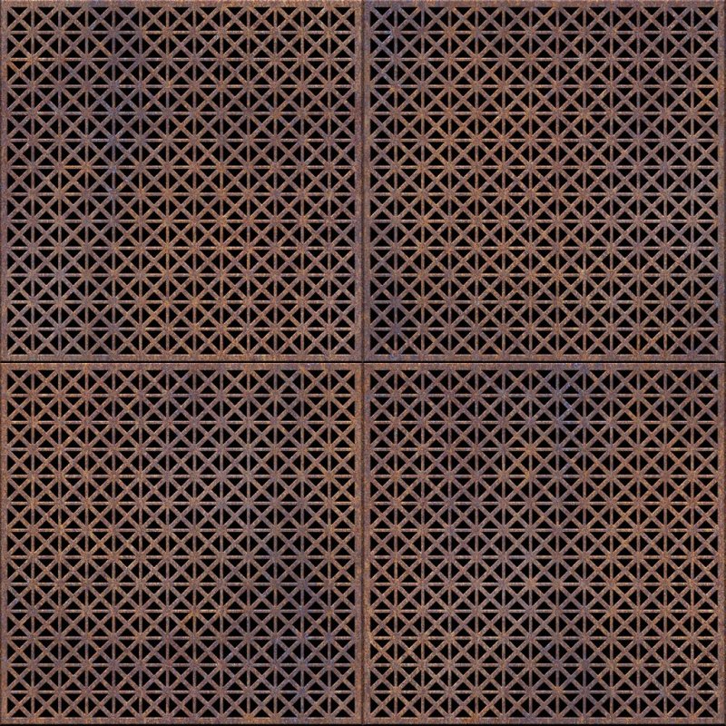 Перфорация металлическая