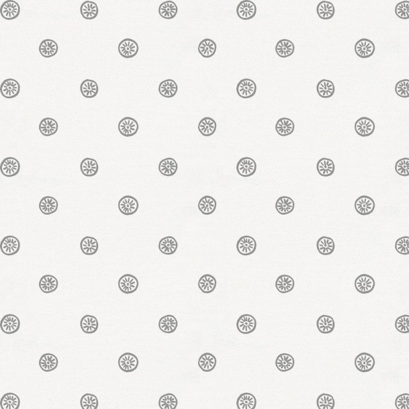 Белый горох на сером фоне