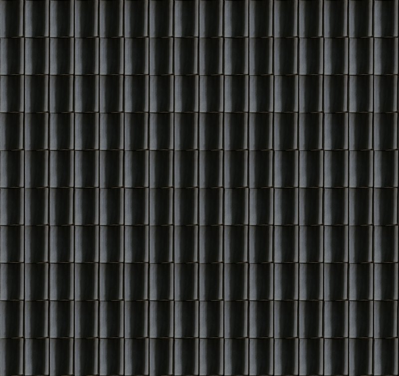 Металлочерепица RAL 7024 текстура