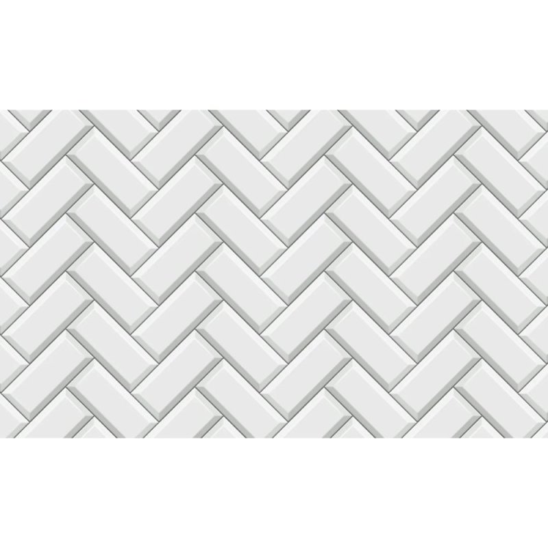 Плитка елочкой белая Керама Марацци