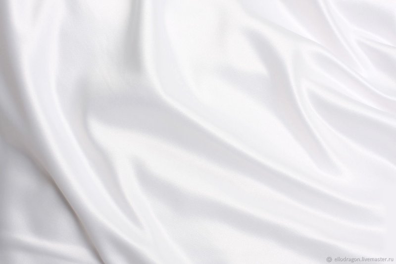 Белый шелк