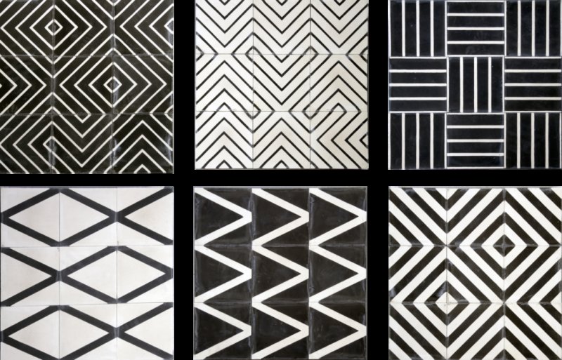 Керамогранит Maori Goroka Grafito 20x20 от Vives Ceramica (Испания)