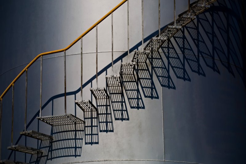 Металлическая лестница