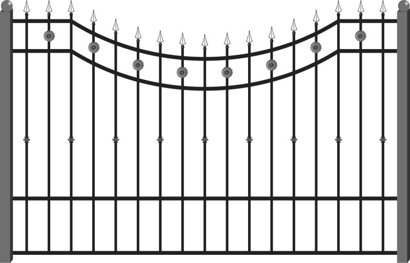 Ограждения металлические