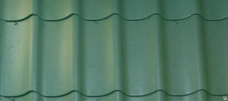 RAL 6007 металлочерепица