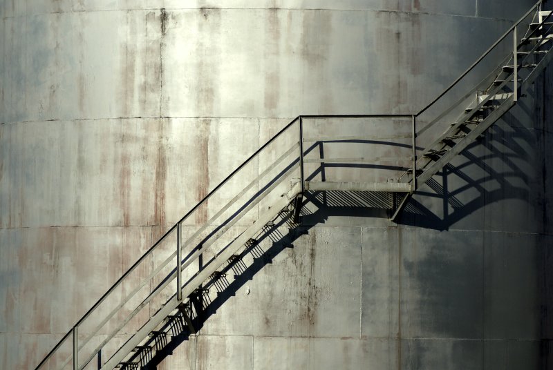 Текстура металлической лестницы