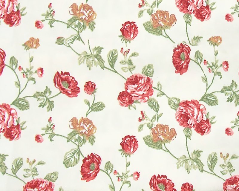 Ткань в мелкий цветочек для штор