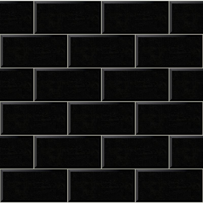 Плитка черный кирпич