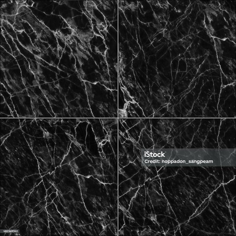 Плитка черный мрамор