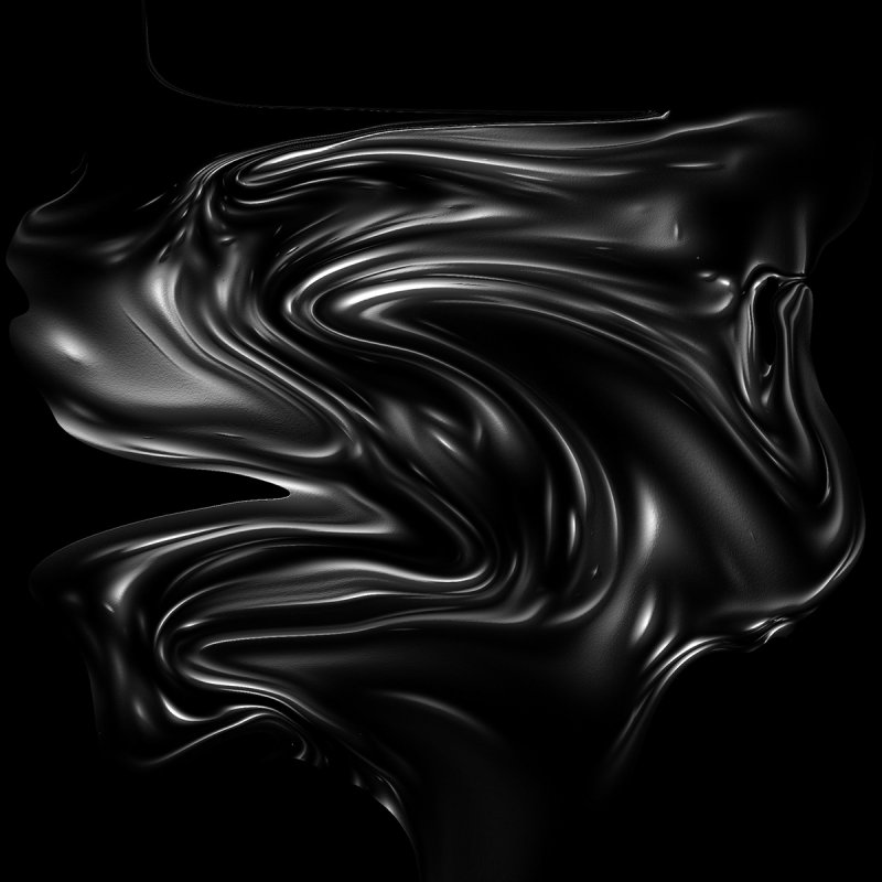 Черный жидкий металл