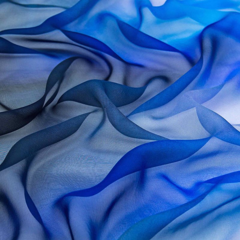 Синяя ткань